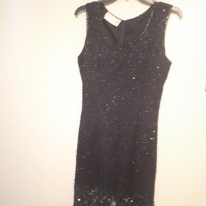 Vintage hand beaded dress